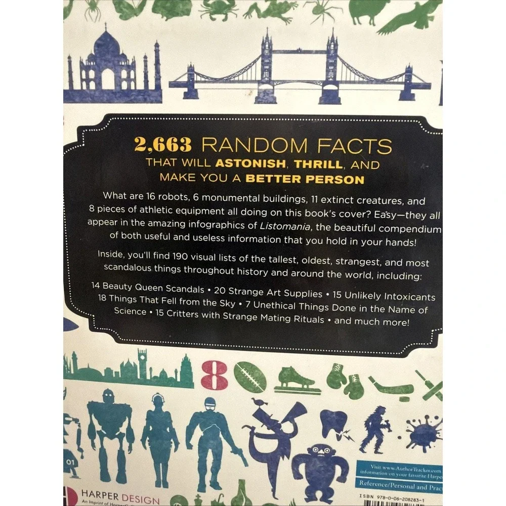 Listomania: A World of Fascinating Facts in Graphic Detail By The Listomaniacs